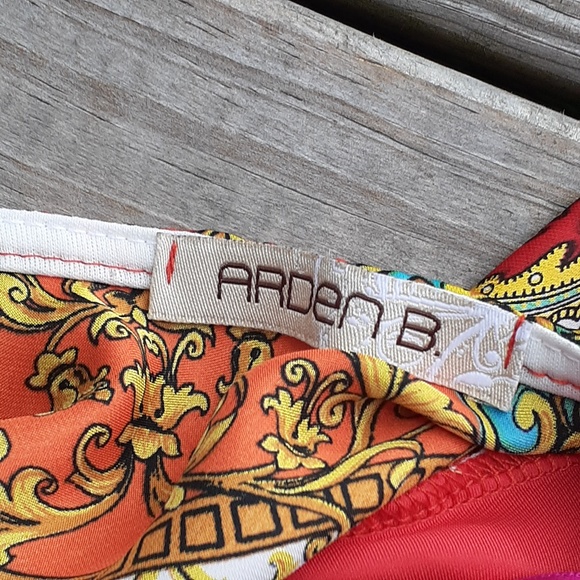 3 for $20 Arden B. colorful open back blouse S - Picture 5 of 5